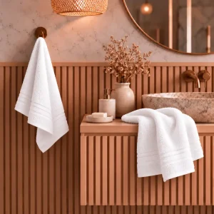 Set 2 Asciugamani Hotel 100% Cotone 500 GSM – Hotellerie