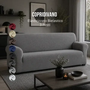 Copridivano Elasticizzato 3 Posti