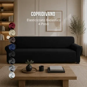 Copridivano Elasticizzato 4 Posti