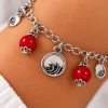 Bracciale Natale Coccu Rosso